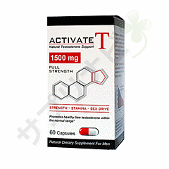 アクティブTナチュラルテストステロンサポート 60錠 1本 | (FDS)ACTIVATE T Natural Testosterone Support 60 tablets one